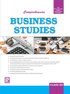 cover image of Business studies XII
